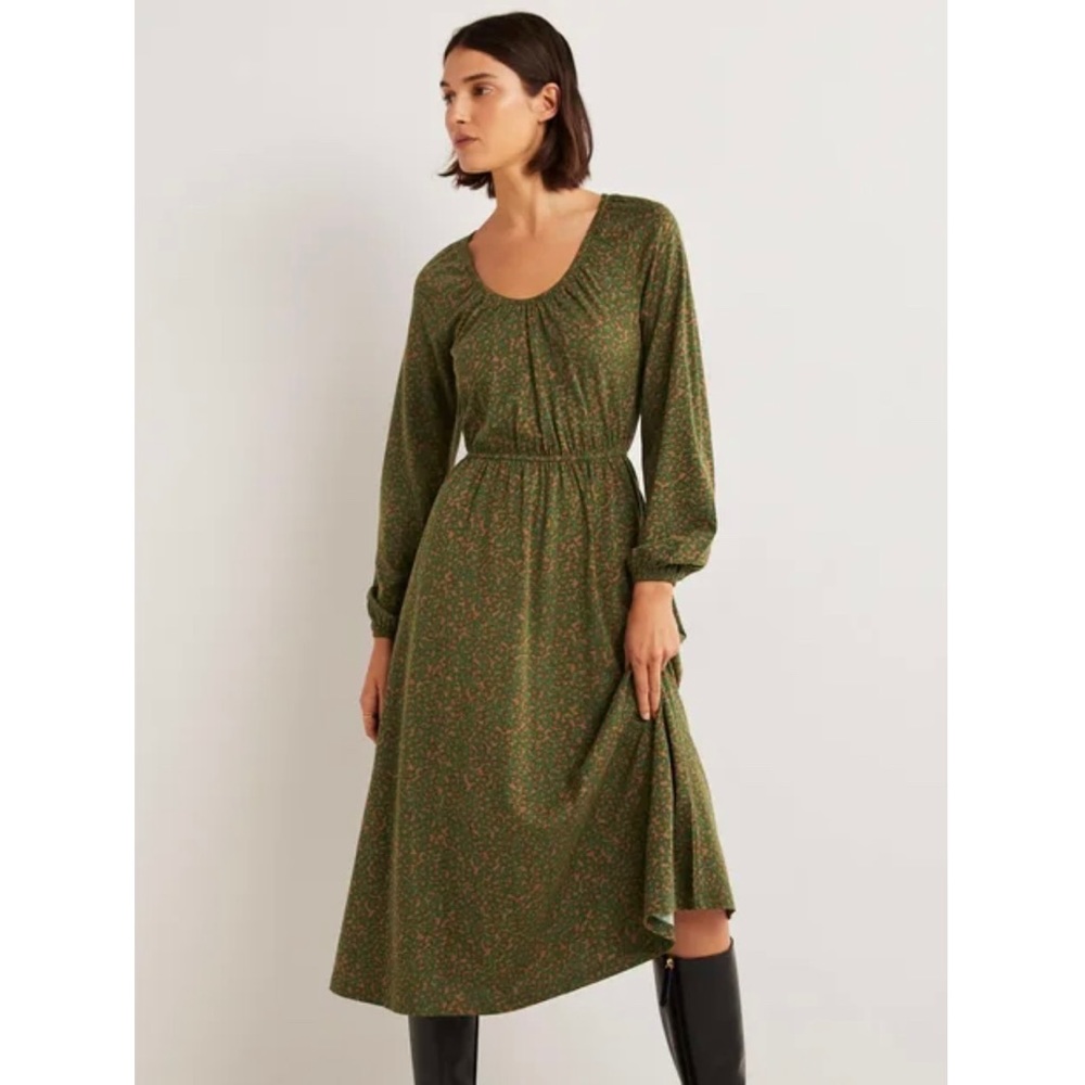 NWOT Boden Scoop Neck Jersey Midi Dress Sz 20 / 22